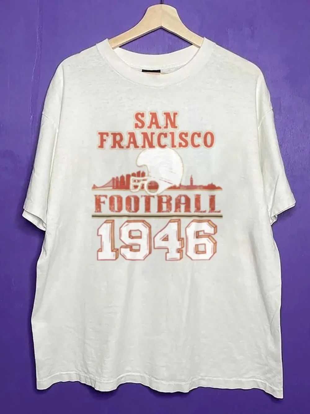 Vintage San Francisco 49ers Football Shirt, 90s NFL SF 49ers Men Women Shirt Tee